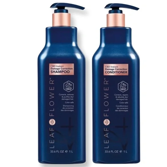 Leaf and Flower Instant Damage Correction Shampoo & Conditioner (liter each) - Picture 1 of 1